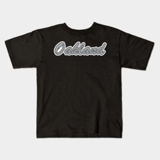 Football Fan of Oakland Kids T-Shirt